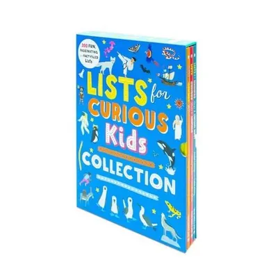 Lists for Curious Kids Collection 3 Books Box Set By Tracey Turner, Rachel Delahaye (Lists for Curious Kids, Human Body and Animals)