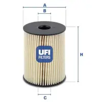 Filtru combustibil UFI 26.054.00