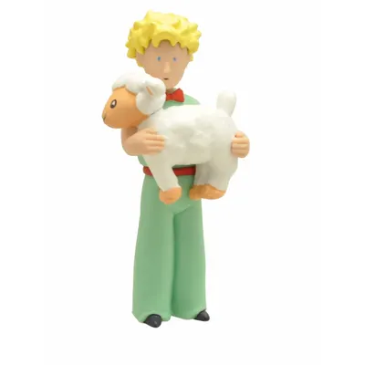 Figurina - The Little Prince & The Sheep, 7cm