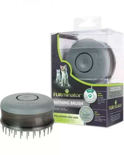 Perie Furminator Bathing Brush pentru caini pisici