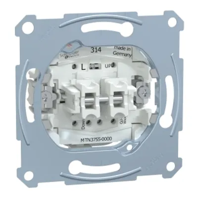 Buton de actionare cu nchidere prin rola, 1 pol, ncastrare, 10 A, AC 250 V, borna cu surub.