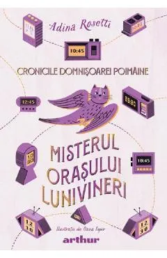 Misterul orasului Lunivineri. Seria Cronicile Domnisoarei Poimaine Vol.3
