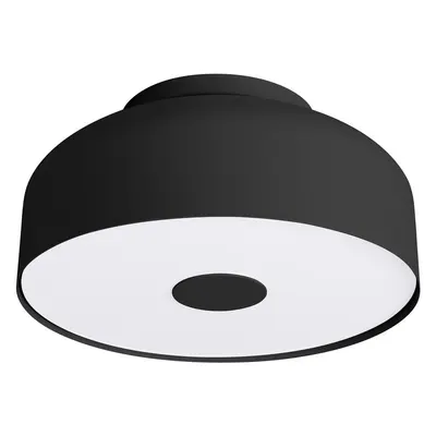 Plafonieră neagră ø 30 cm Blacko – Sollux