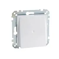 Placa Centrala cu Iesire Cablu pentru Conector Telefon Vdo 4,Alb Intens,Lucios