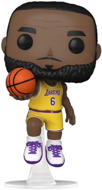 Figurină Funko POP! Sports: Basketball - LeBron James (Los Angeles Lakers) #152