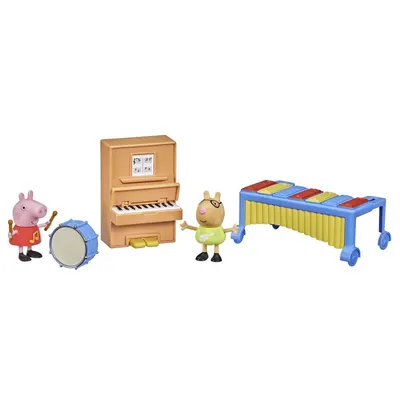 Set de joaca cu 2 figurine Hasbro Peppa Pig