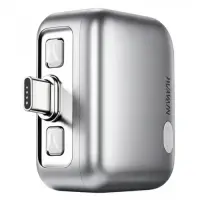 Adaptor Auto-Disconnect USB-C KUWAJIA KH-51 pentru Alimentare cu Deconectare Automata si Protectie Baterie (Argintiu)