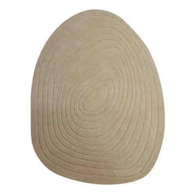 Covor bej din lână 160x230 cm Puddle Wool – Flair Rugs