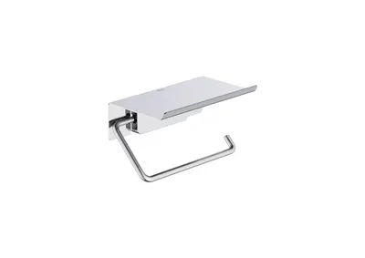 Suport hartie igienica Roca Sonata A817731C00, montare pe perete, metal, Crom