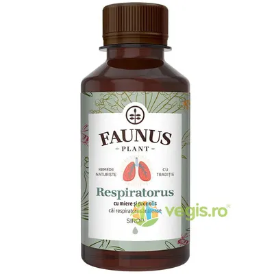 Sirop Respiratorus cu Miere si Propolis 200ml