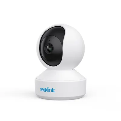 Camera supraveghere interior rotativa IP wireless WiFi Reolink E1 Pro E330, 4MP, IR 12 m, rotire panoramica, microfon si difuzor, slot card, detectie om/animale companie, vizualizare de pe telefon