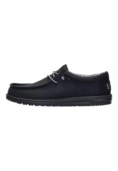 Mocasini barbati - Hey Dude - Wally Perf Classic - Negru
