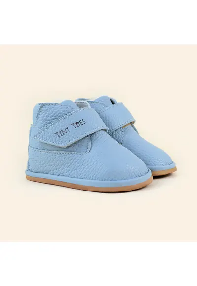 Ghete Barefoot din piele naturala - Toff - Albastru - Albastru