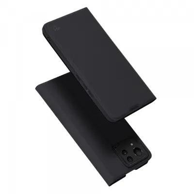 Husa pentru Asus Zenfone 11 Ultra, Techsuit, Magskin Book, Neagra