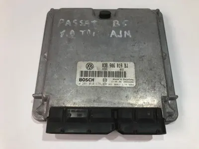 Calculator motor ecu 038906019bj Volkswagen Passat B5 (1996-2005) 1.9 tdi ajm