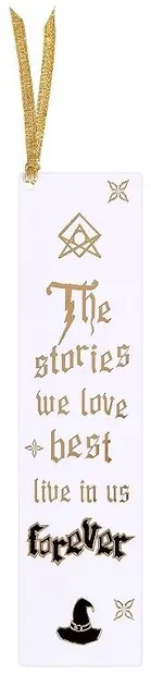 Semn de carte cu snur Simetro - The stories we love most (Harry Potter)