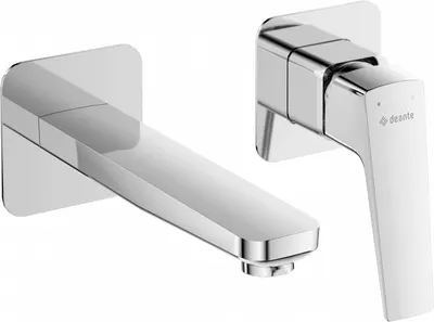Baterie pentru lavoar, crom, montaj ingropat, Deante Blur