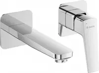 Baterie pentru lavoar, crom, montaj ingropat, Deante Blur