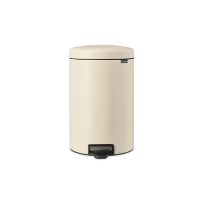 Coș de gunoi bej cu pedală din oțel 20 l NewIcon – Brabantia