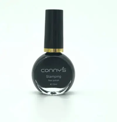 Oja Stampila 10ml Conny's Neagră #1