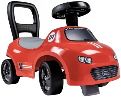 Mașină pentru călărie Smoby - Auto Ride-On, roşu