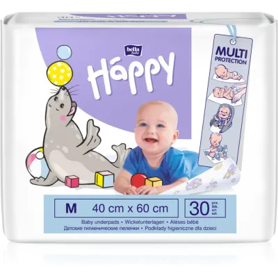 BELLA Baby Happy Baby Underpads suport pentru schimbat scutecele de unică folosință 40x60 cm 30 buc