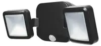 Proiector LED Osram - Double, 10W, acumulator, cu senzor, negru