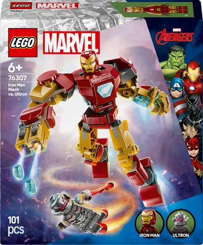 Constructor LEGO Marvel Super Heroes - Iron Man vs Ultron (76307)