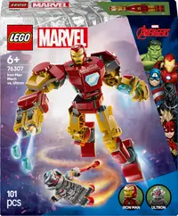 Constructor LEGO Marvel Super Heroes - Iron Man vs Ultron (76307)