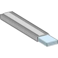 Bara flexibila izolata, 250 A, dimensiune 20 x 3 mm, lungime 1800 mm