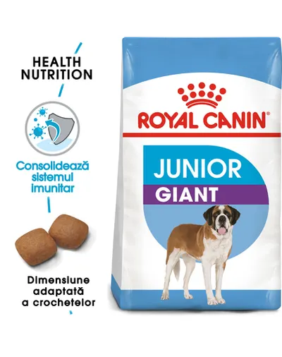 Royal Canin Giant Junior hrana uscata caine junior etapa 2 de crestere 30 kg (2 x 15 kg)