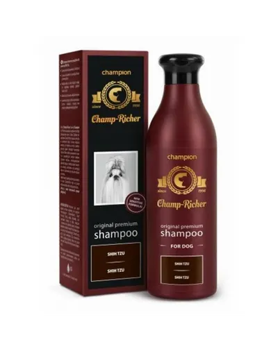 Șampon pentru câini Shih Tzu DERMAPHARM Champ-Richer 250 ml fără săpun și parabeni