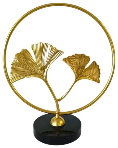 Suvenir decorativ Morello - Ginko 2 Leaves In a Frame, 24 cm