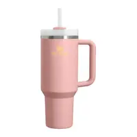 Termos piersică cu pai din oțel inoxidabil 1,18 l Quencher H2.O FlowState™ Tumbler Peach Rose – Stanley