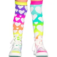 Șosete lungi colorate Madmia pentru fete fantasy Rainbow 3-5 ani