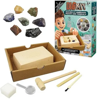 Trusa de cercetare Buki France - Roci si minerale
