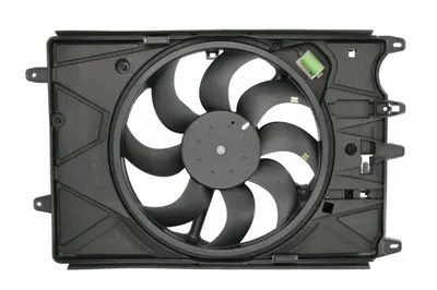 Ventilator radiator cu carcasa potrivit FIAT TIPO 1.3D-1.6D 10.15-10.20
