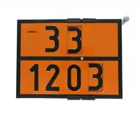 Tablita placa avertizare marcaj ADR 30 1203, Cargoparts 30x40 cm