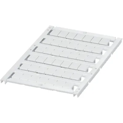 Card Marcare Cu 6 Benzi, 8Mm, Unprinted, 42 Caractere, Alb