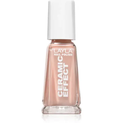 Layla Cosmetics Ceramic Effect lac de unghii culoare N.17 Ballet Shoes 10 ml