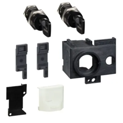 Blocare in pozitia deschisa - 1 incuietoare Profalux cu 2 chei + kit de adaptare - pentru MTZ1