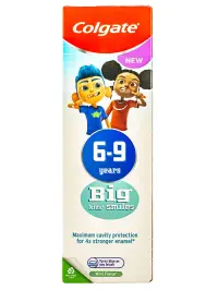 Colgate Pasta de dinti copii 50 ml 6-9 ani Big Kids Smiles Mild Mint
