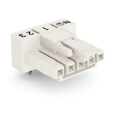 Socket for PCBs; angled; 5-pole; Cod. A