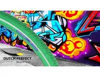Pneu 28 x 2.00 - non crevaison - verde cu reflexie