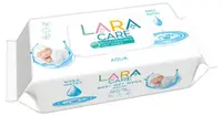 Șervețele umede pentru bebeluși Lara Care - Aqua, 72 bucăți