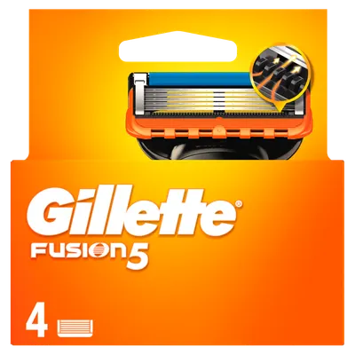 Set rezerve aparat ras pentru barbati Fusion5, 4 bucati, Gillette