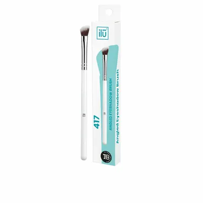 Pensulă fard ochi, Tb Tools For Beauty Ilū, unghiulară, roz