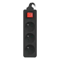 Prelungitor Lanberg 3 prize negru PS1-03E-0300-BK