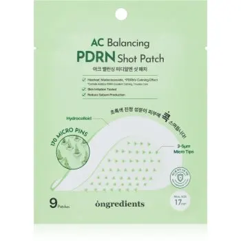 Ongredients AC Balancing PDRN Shot Patch plasturi pentru piele problematică cu efect calmant