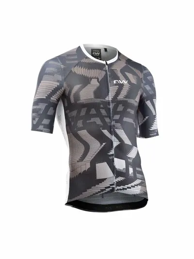 Tricou ciclism maneca scurta - Blade AIR Jersey Short Sleeve - Sand | White